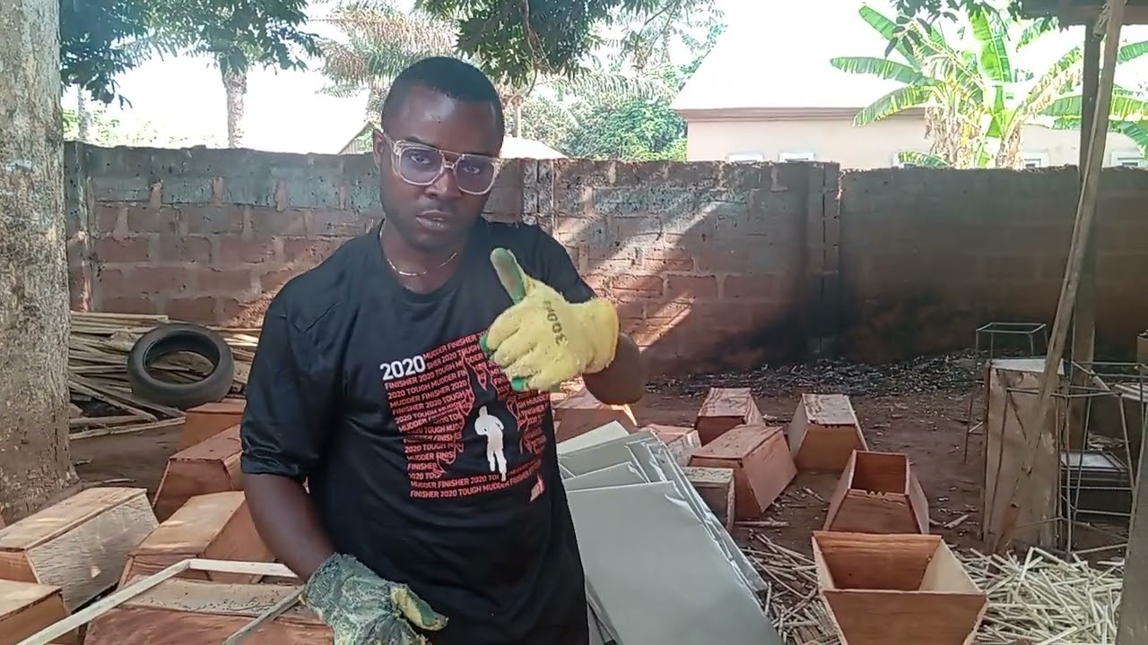 Bee hive construction.