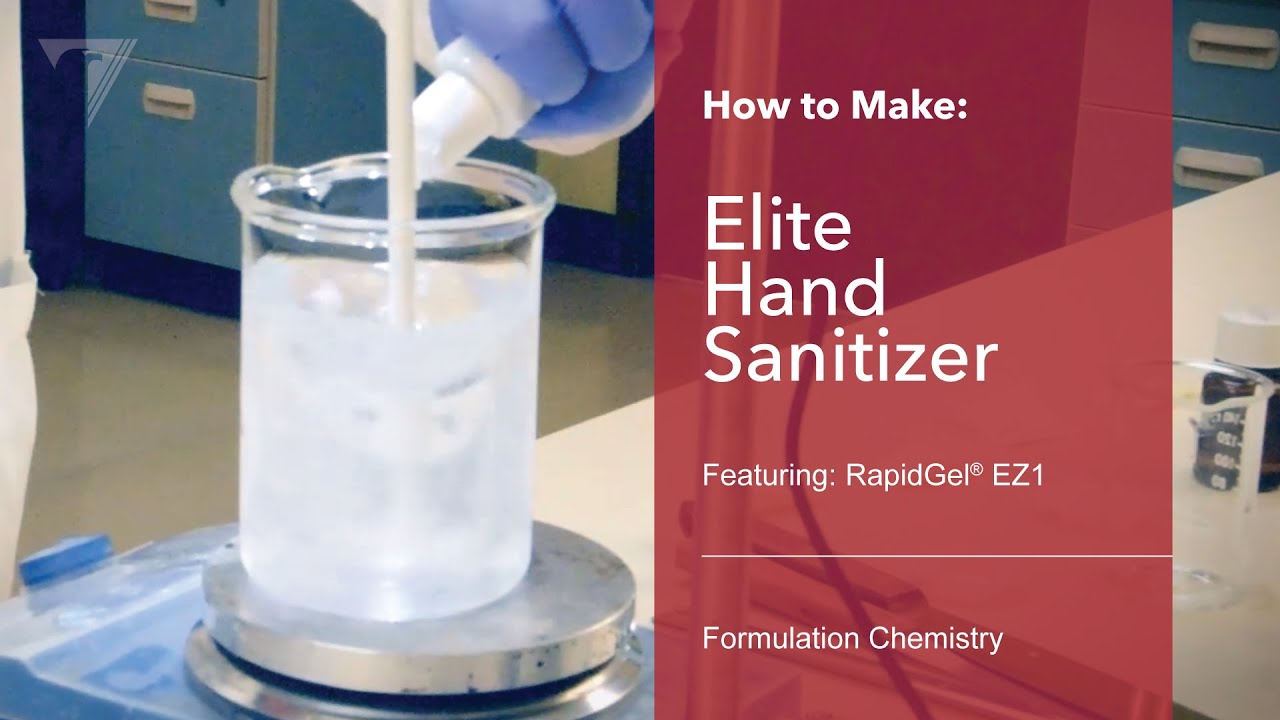 Elite Hand Sanitizer  |  Formulation Chemistry with 3V Sigma® USA  |  #3VSigmaUSA