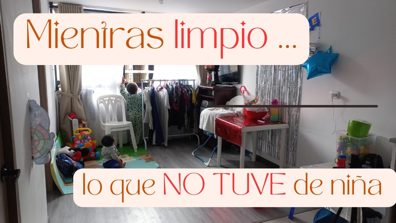 AComPAÑAME🧹a ORganiZAR  ESte chiQUEro  JuNtas 🧼Y  haBLemOs de MI infancia.💛Limpiando y reflexionando