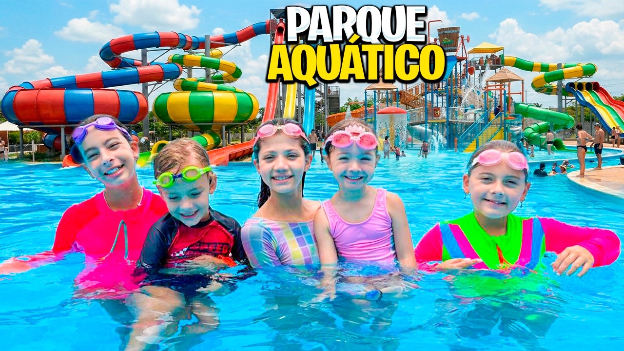 24H COM A GENTE EM UM PARQUE AQUÁTICO!