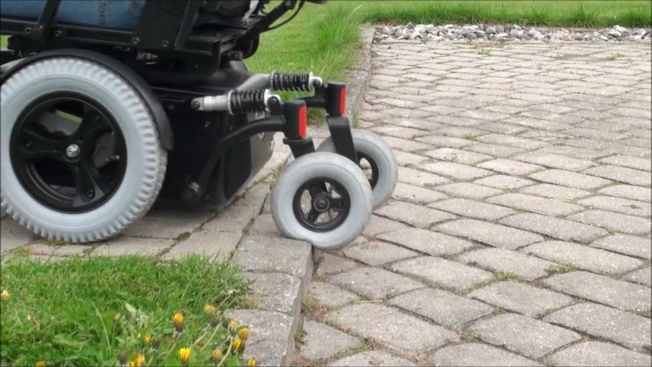 TA iQ Electric Wheelchair Climbing Outdoor Obstacles