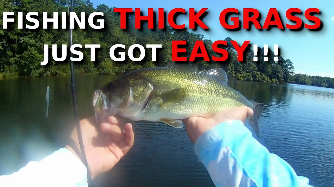 WEEDLESS Lures That Fish THICK Vegetation And Catch BIG BASS!!!!
