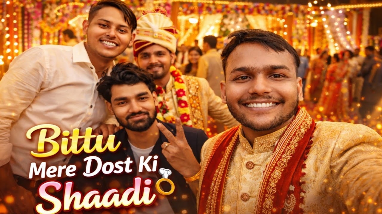 Bittu's Weeding | Mare Dost Bittu Ki saddi Ki Video | Full Mast and Enjoy | watch this video 