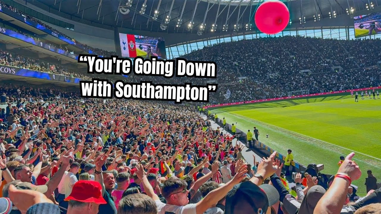 Southampton Banter at Spurs as they Become the Fastest Team Ever to be Relegated!