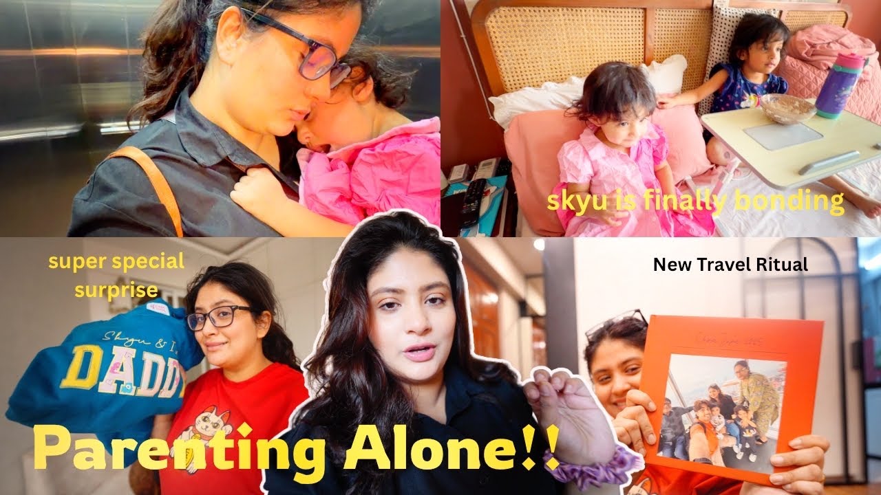 Home Alone with Kids| Parenting Alone ( didn&rsquo;t expect this🥹)