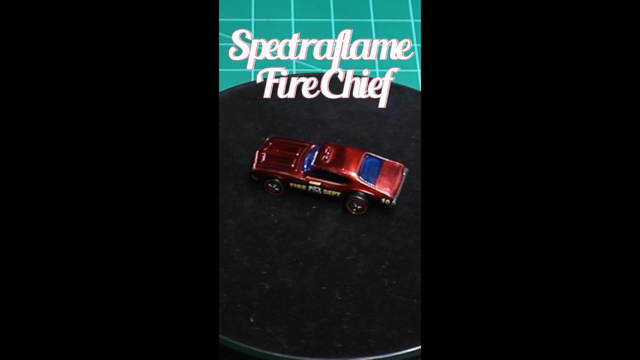 The restoration of a Hot Wheels 1969 Spectraflame Red Fire Chief olds 442. #restoration #hotwheels