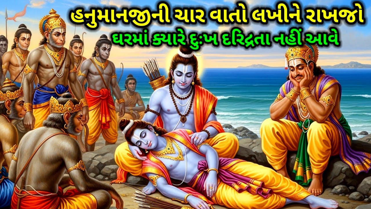 હનુમાનજીની જોરદાર વાર્તા સાંભળી લો | ઘરમાં ક્યારે દુઃખ નહીં આવે | Hanuman bhakti Stories