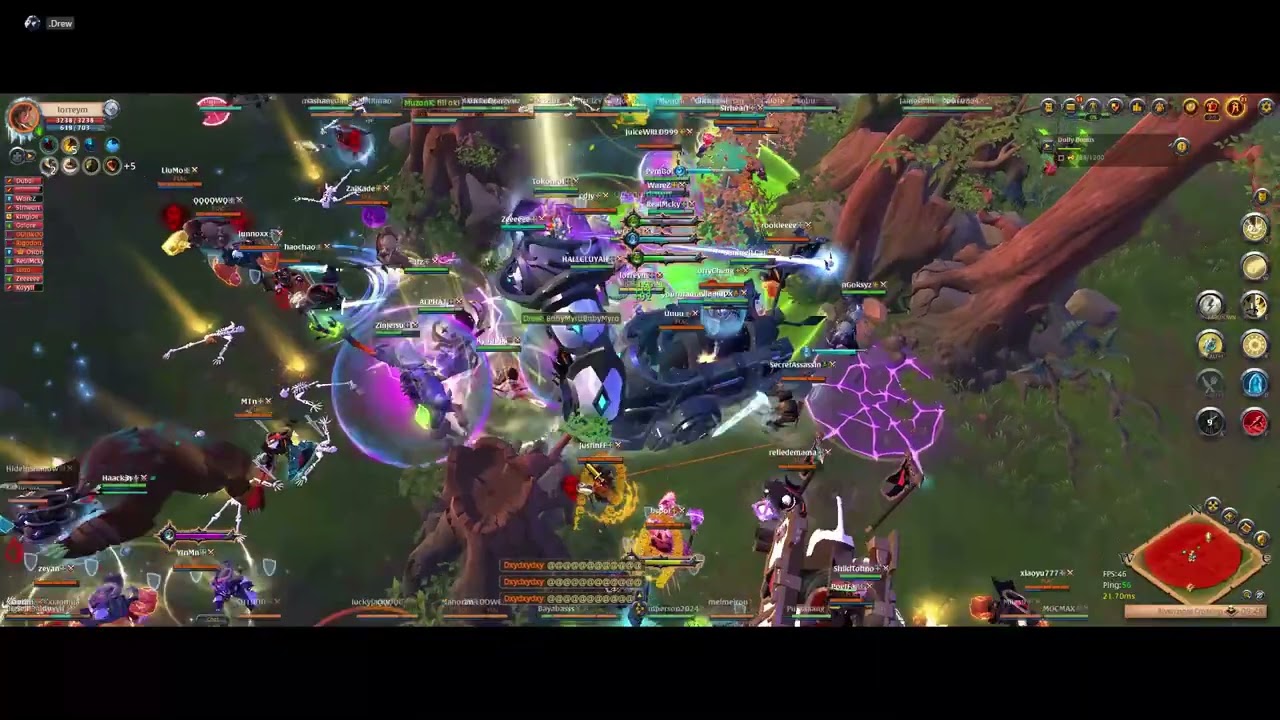Albion Online *Hallowfall* 02-07 GOLD VORTEX  RADIANT VS PLAC