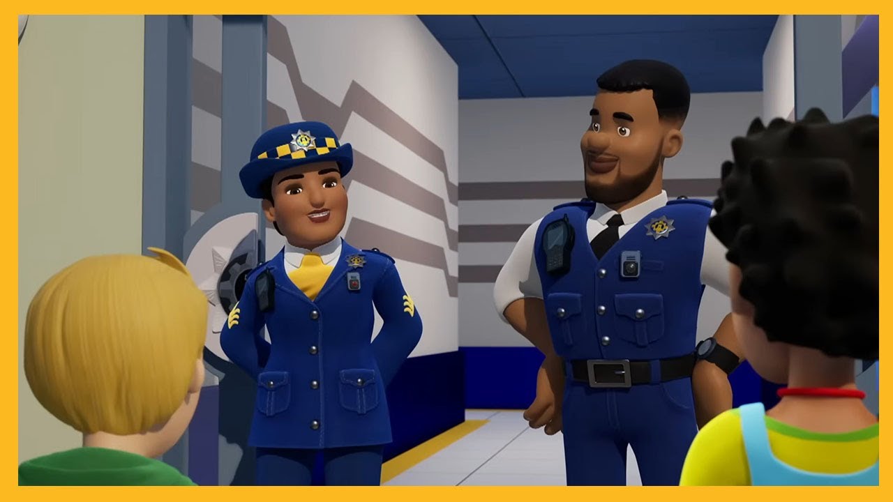 🔥 Tour du poste de police 🔥 Sam le pompier nouvelle compilation