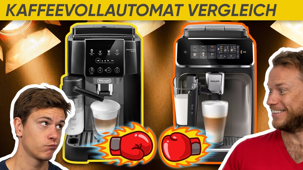 Philips LatteGo 3300 oder Delonghi Magnifica Start?