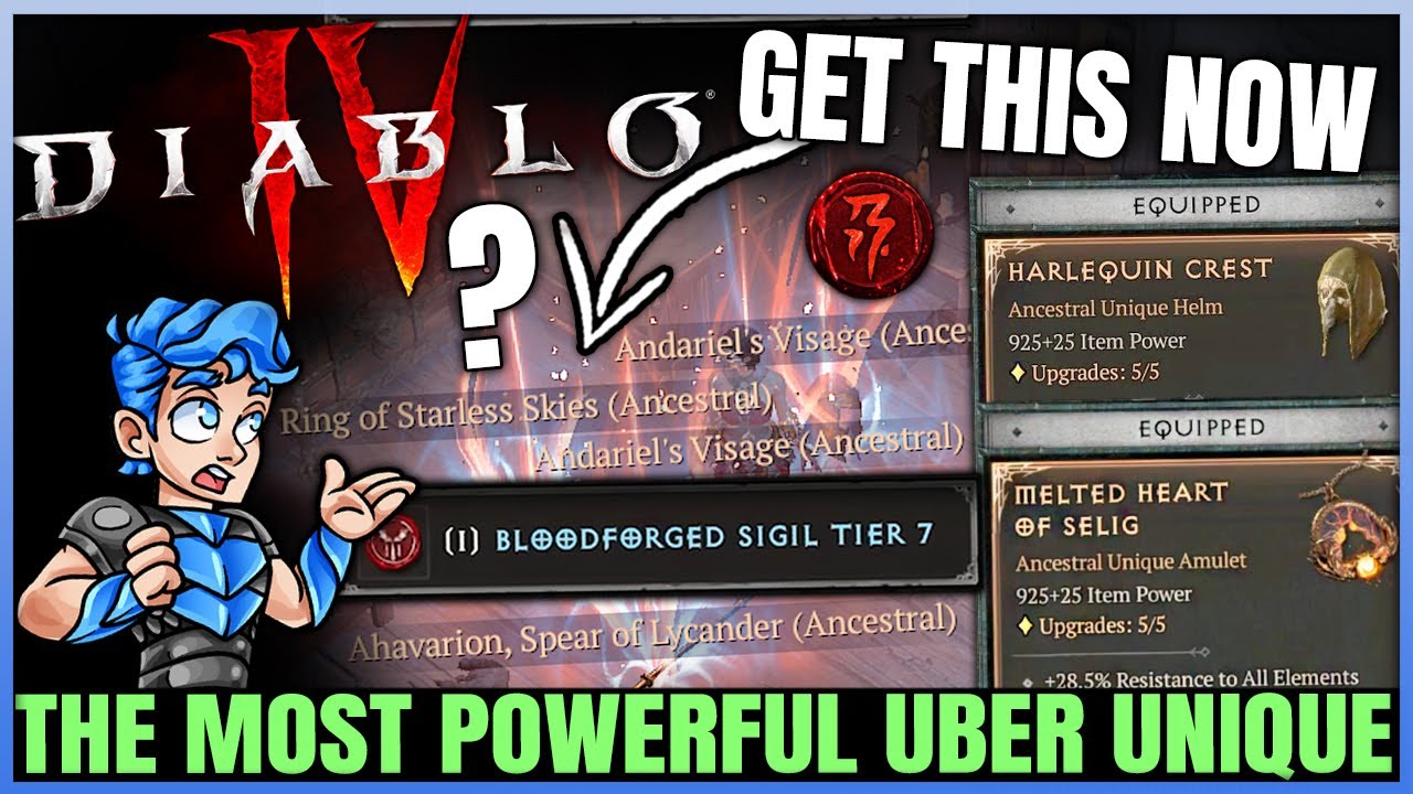 Diablo 4 - The REAL Uber Unique Power Ranking - Easy Abattoir of Zir Tier 25 - Best Gear Guide!