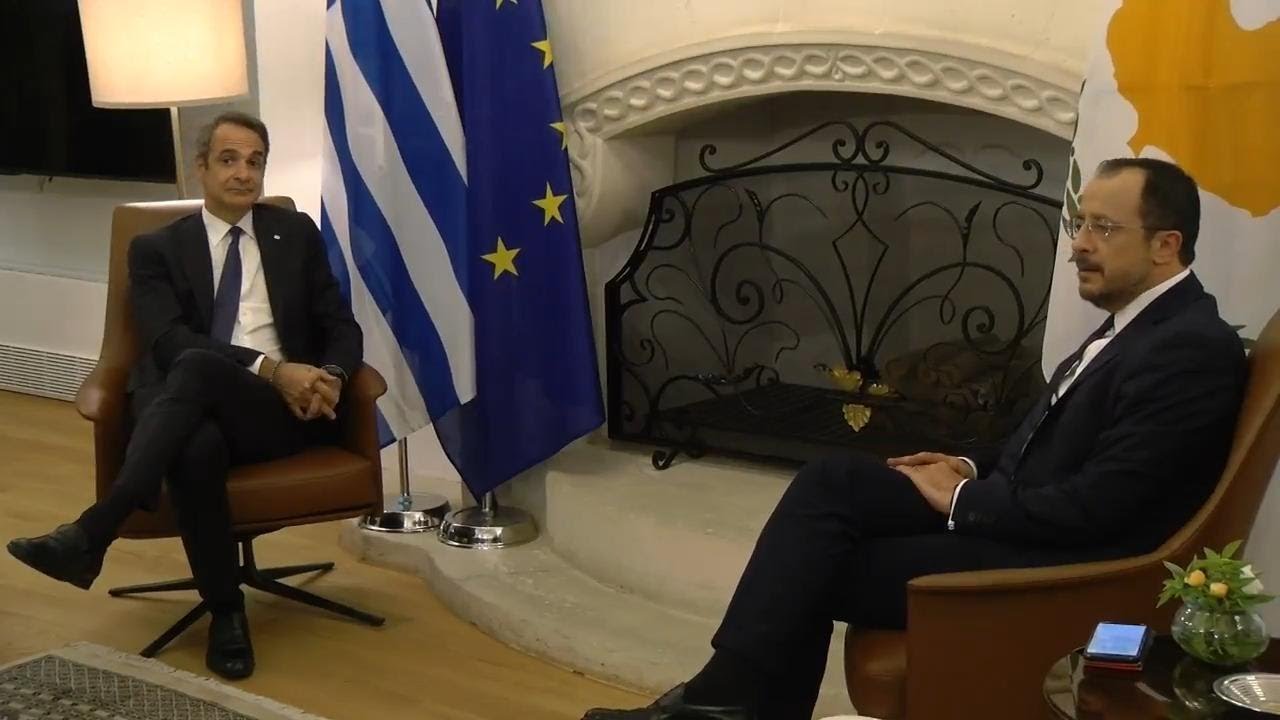 Greek PM visits Cyprus to mark 50 years since Turkish invasion