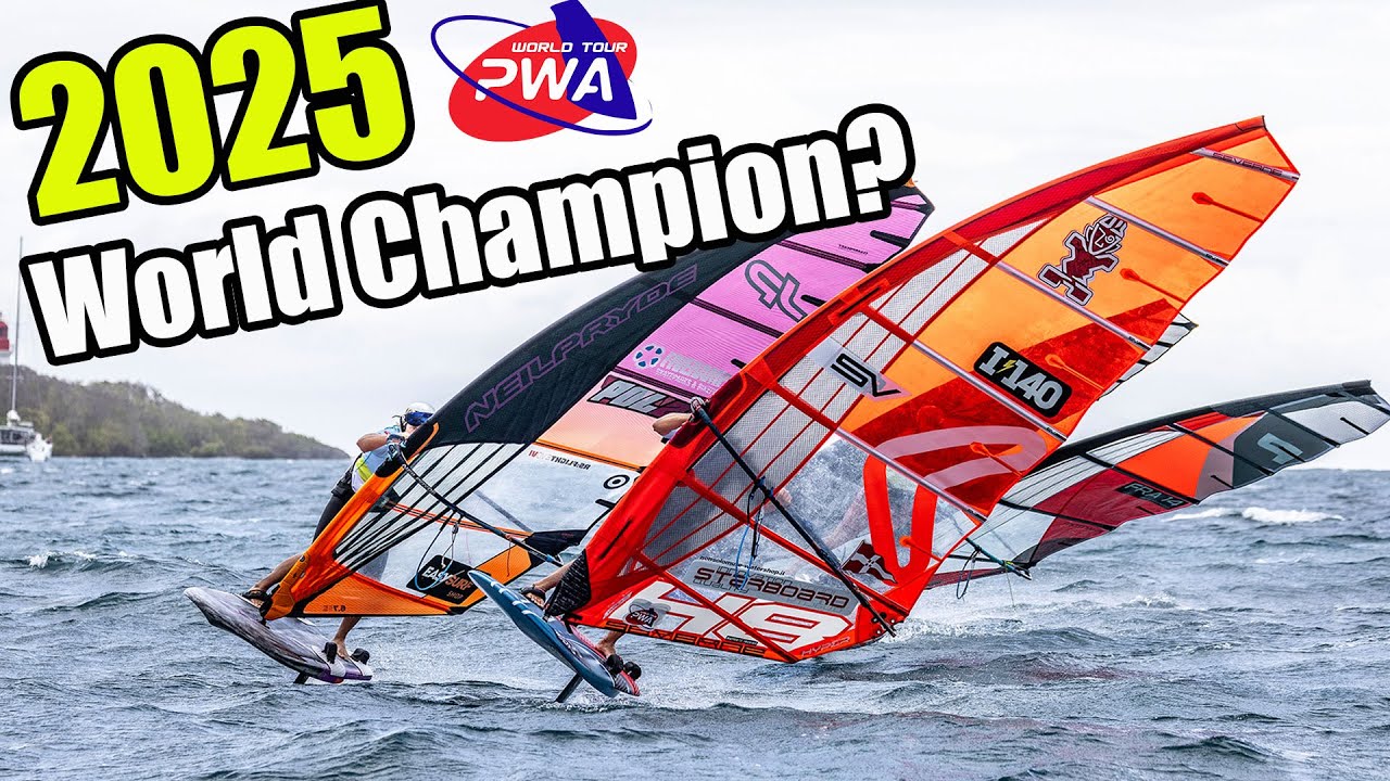 Who will be the 2025 PWA World Champion - Foil Slalom - Day 1 Japan