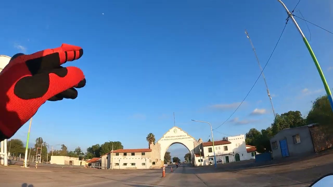 llegando a mendoza