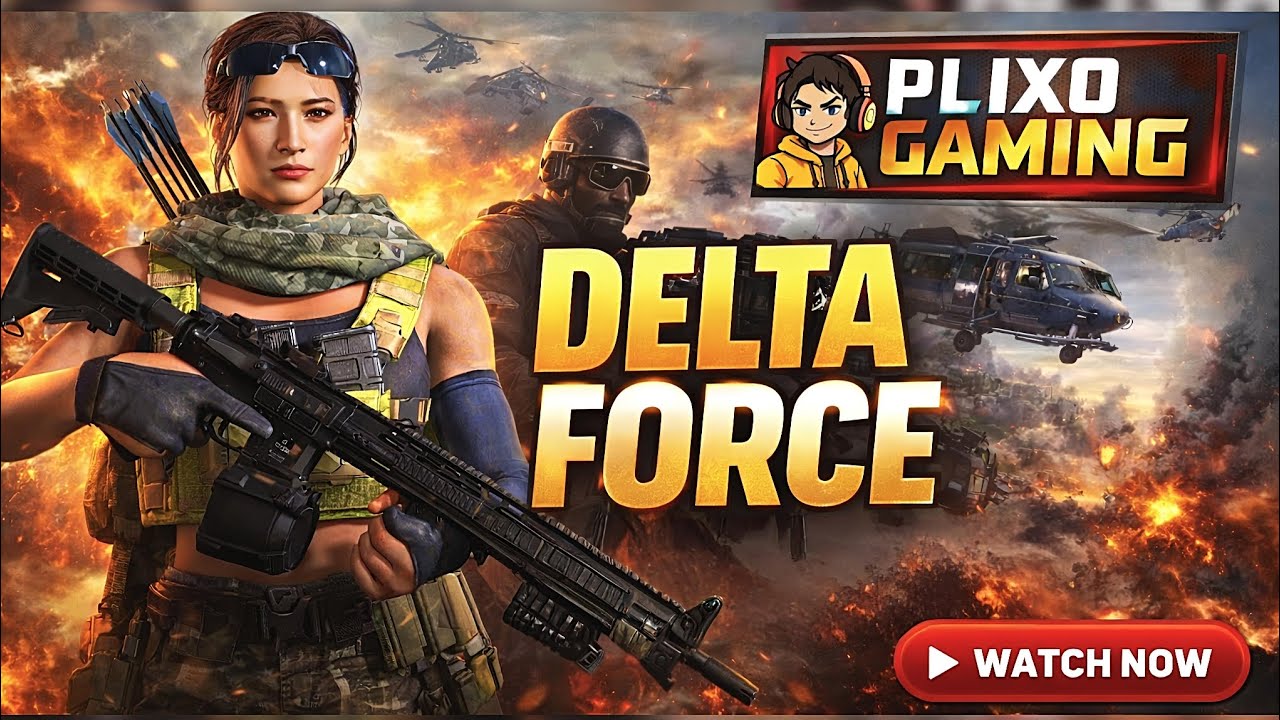 DELTA FORCE Gameplay 😱 | Intense Action & Clutch Moments | PLIXO GAMING