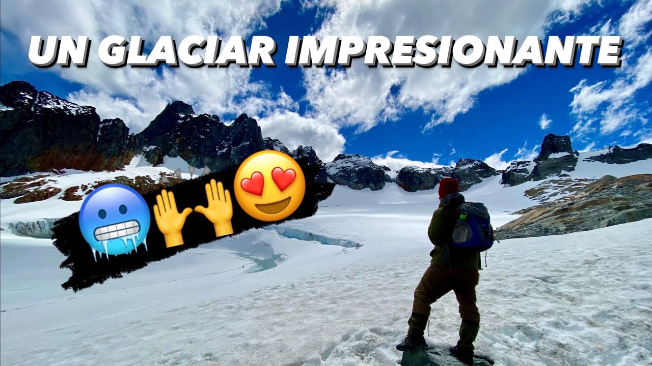 Glaciar Ojo del Albino y Laguna Esmeralda 🤩 LA MEJOR VISTA EN USHUAIA -