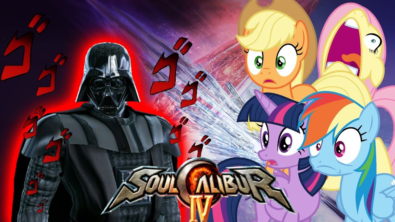 Redstorm Gaming: The Mane Six Attempts The Darth Vader Challenge (Soul Calibur 4)