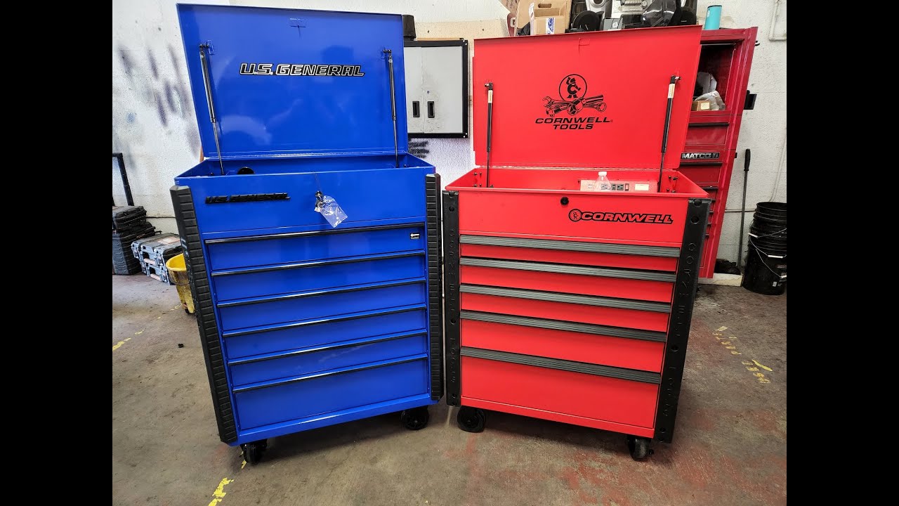 Tool cart comparison Cornwell vs. US general