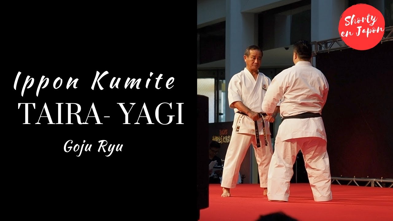 Taira Sensei - Yagi Sensei - Okinawa Karate Dai Enbukai Tokyo 2019 - Ippon Kumite