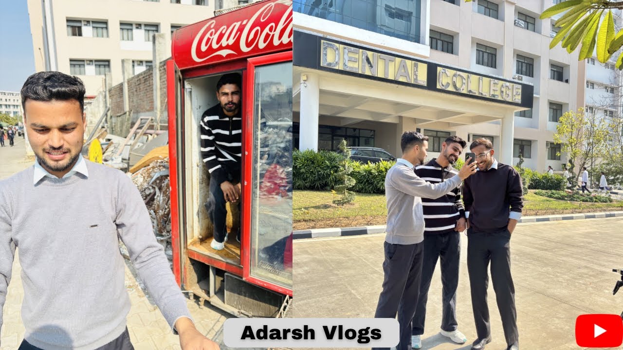 Dental College🦷🪥😁#viral #funny #comedy #adarshvlogs 