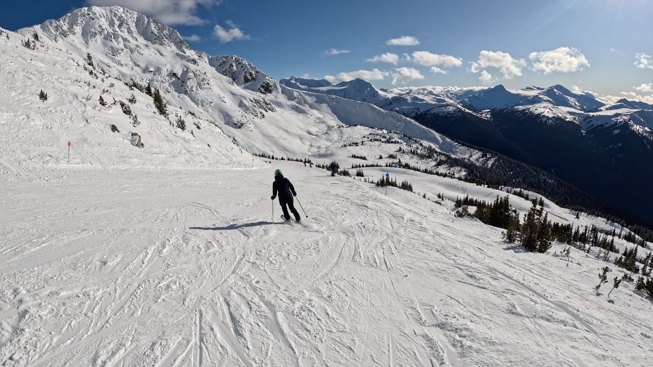 Whistler Blackcomb skiing Panorama