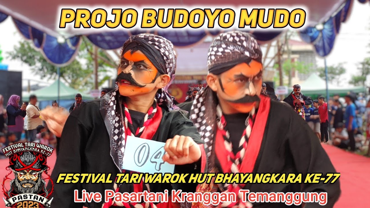 WAROK PROJO BUDOYO MUDO TEMBARAK | FESTIVAL HUT BHAYANGKARA KE-77 PASARTANI KRANGGAN TEMANGGUNG