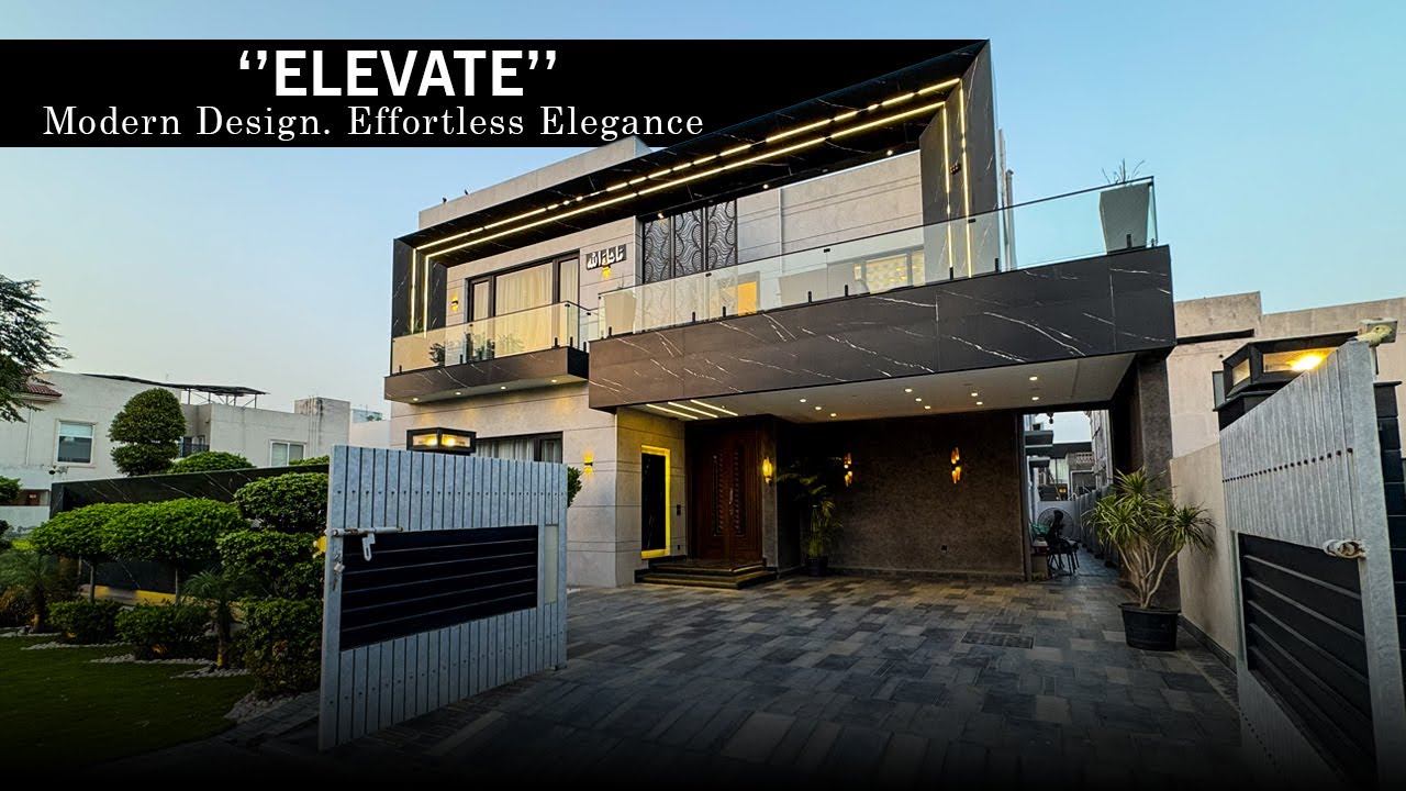 1 Kanal Ultra Modern Luxury Furnished House | A Masterpiece of Contemporary Living in DHA Lahore...