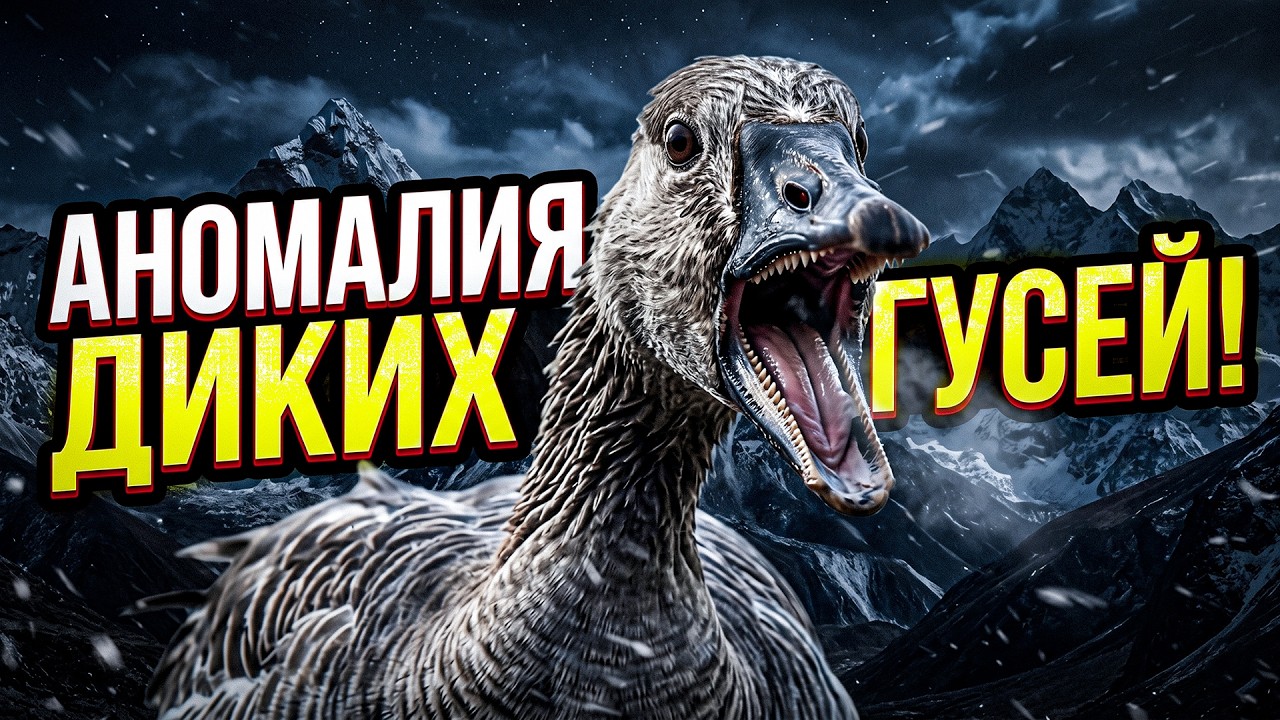 Почему они не дохнут в минус 50? Аномалия выживания Диких Гусей!