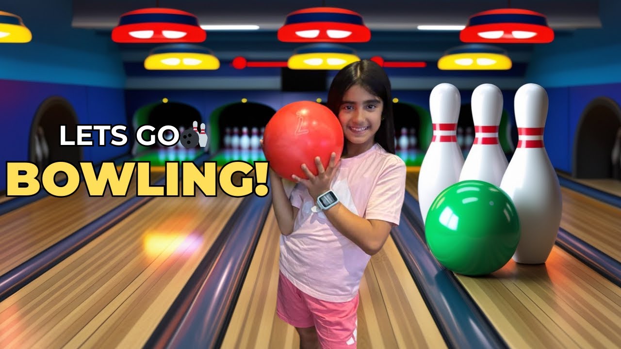 Bowling for Kids || How to Play Bowling with Kids || Fun At Bowling Alley || Indoor Game For Kids