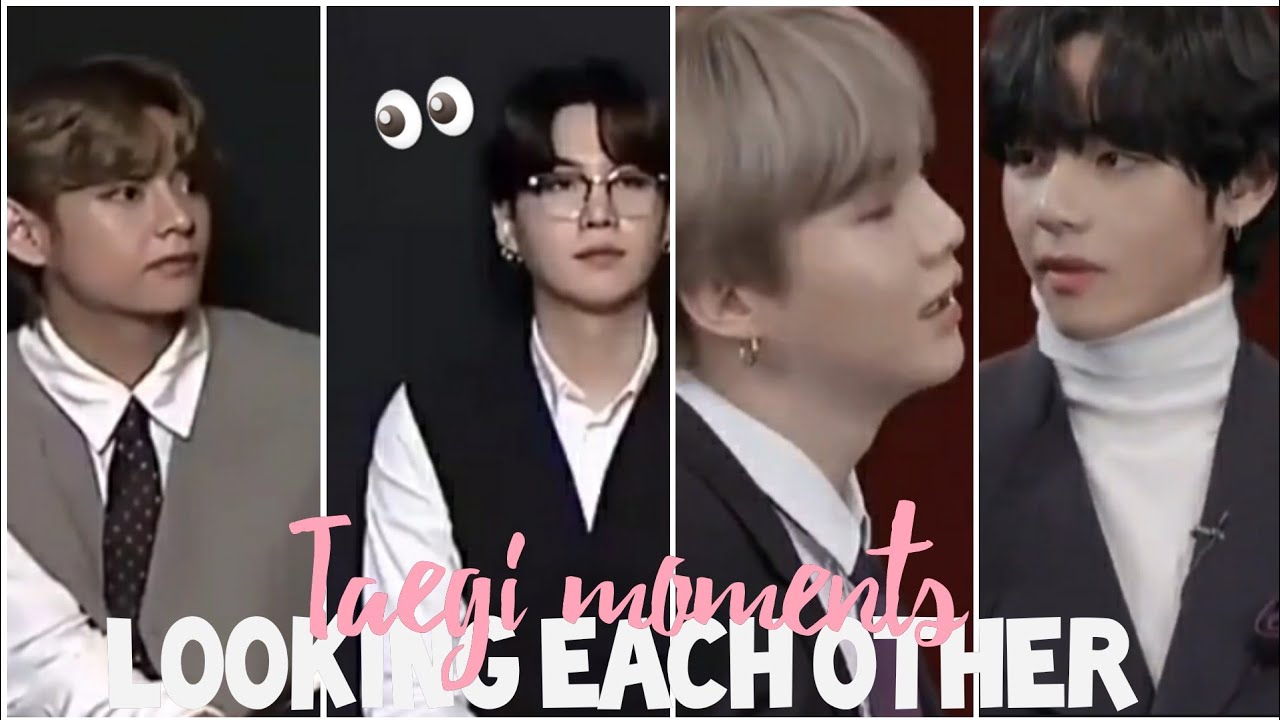 Taegi moments ▪︎looking each  other▪︎[Dangerous Woman] #57
