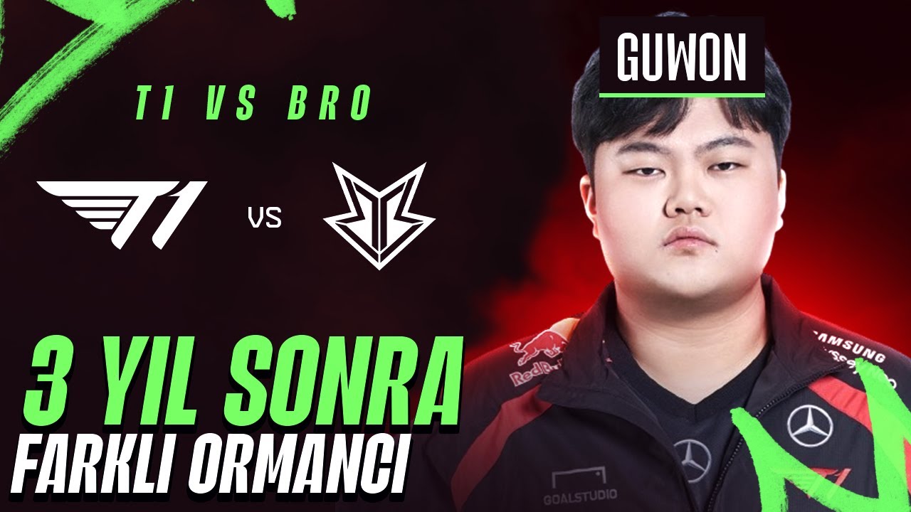 Faker 3 yıl sonra ilk defa farklı bir ormancıyla oynuyor | T1 vs BRO LCK analiz