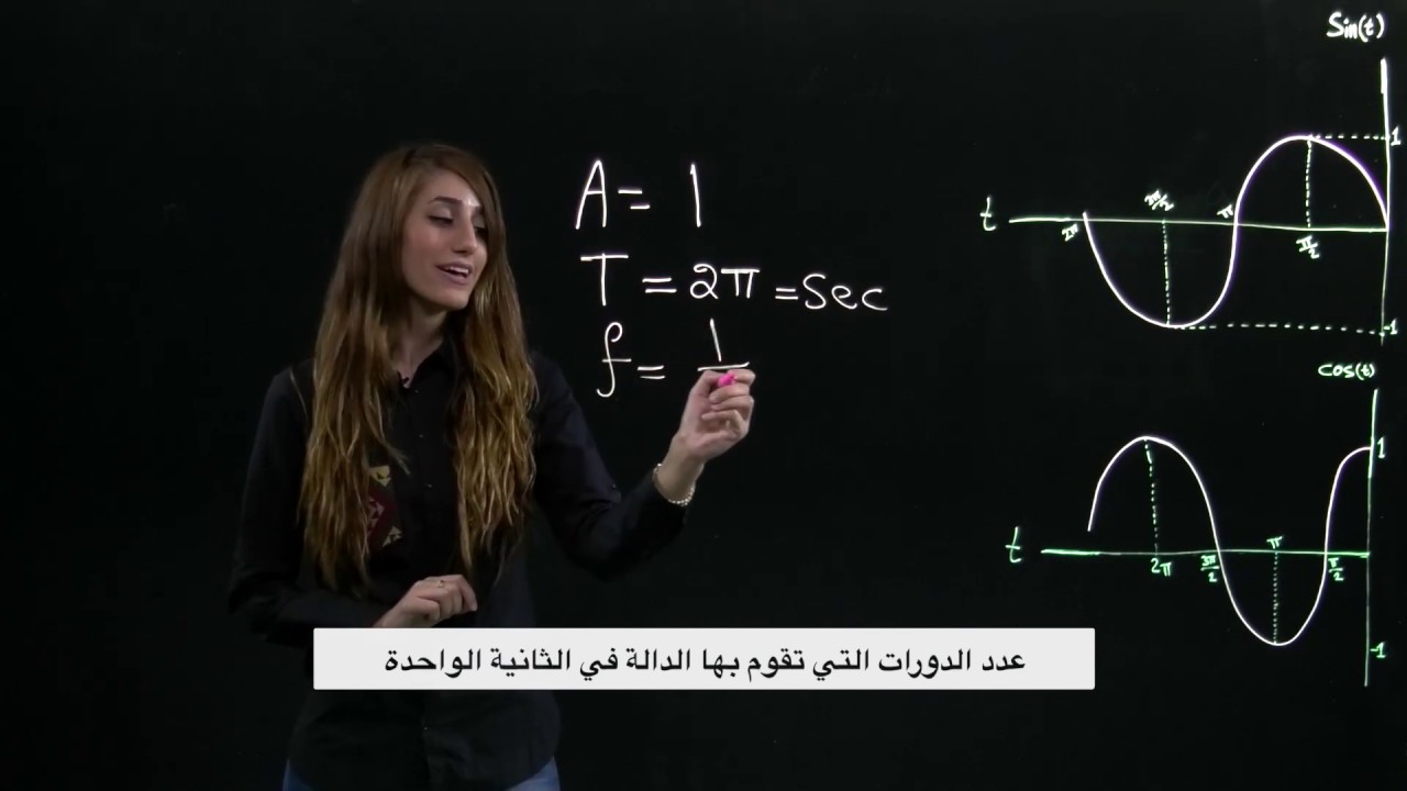 دوال sin و cos
