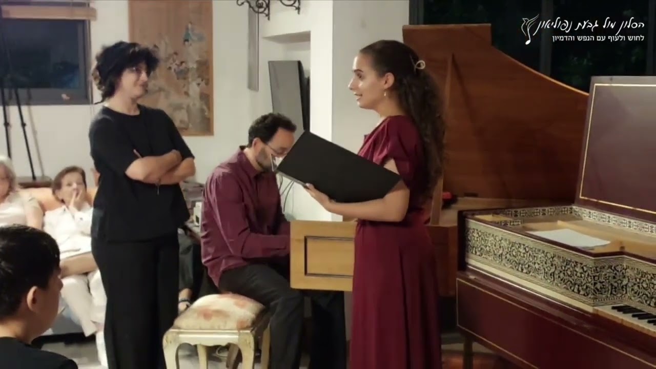 זמרת הסופרן יעל אנדר והצ'מבליסט יזהר קרשון - פסטיבל מוסיקה עתיקה 2025 הסלון מול גבעת נפוליאון