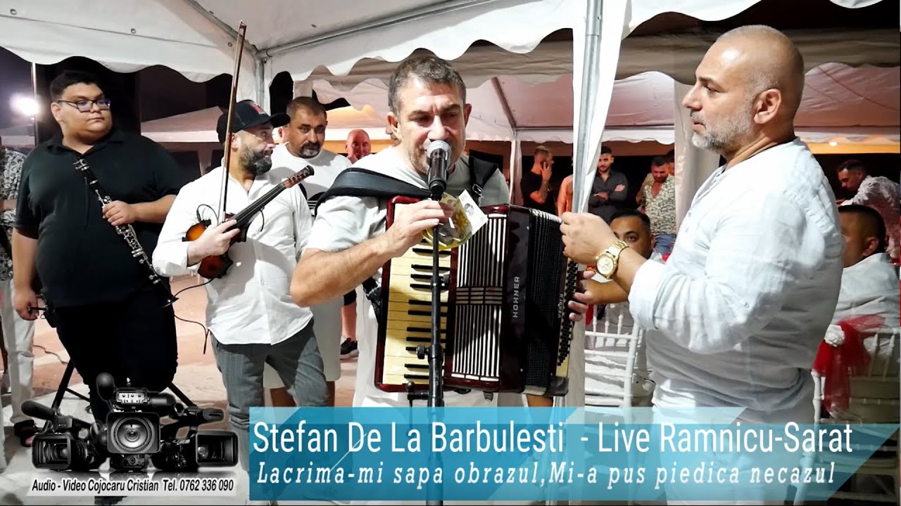 Stefan De La Barbulesti - Lacrima-mi sapa obrazul, Mi-a pus piedica necazul   (Live Ramnicu Sarat)