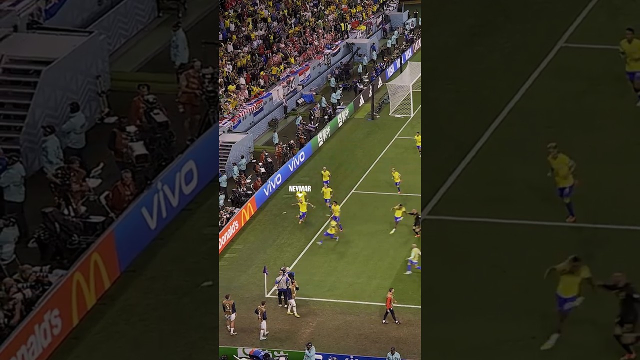 Neymar was dancing 🕺 🇧🇷 #shorts #fifaworldcup #brazil