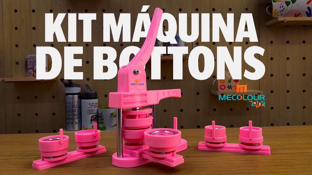 Como o Kit Máquinas de Bottons da Mecolour Vão Revolucionar Seu Negócio!