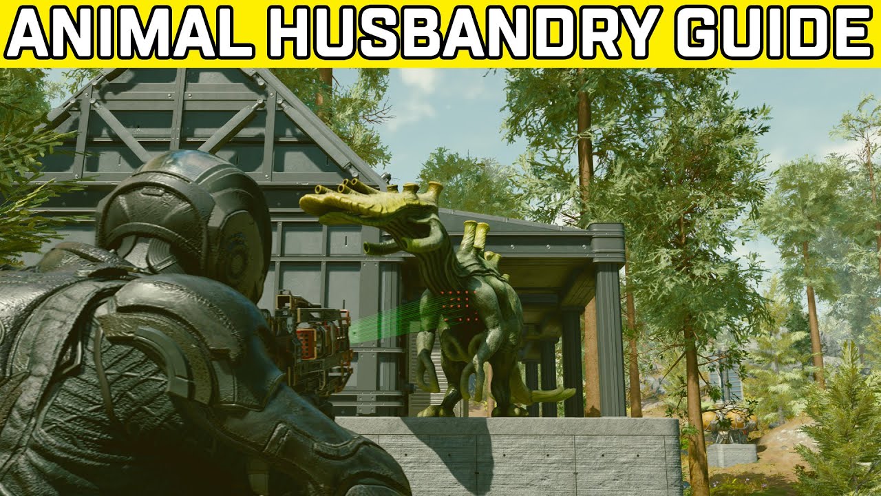 Starfield How To Use Animal Husbandry Facility Guide