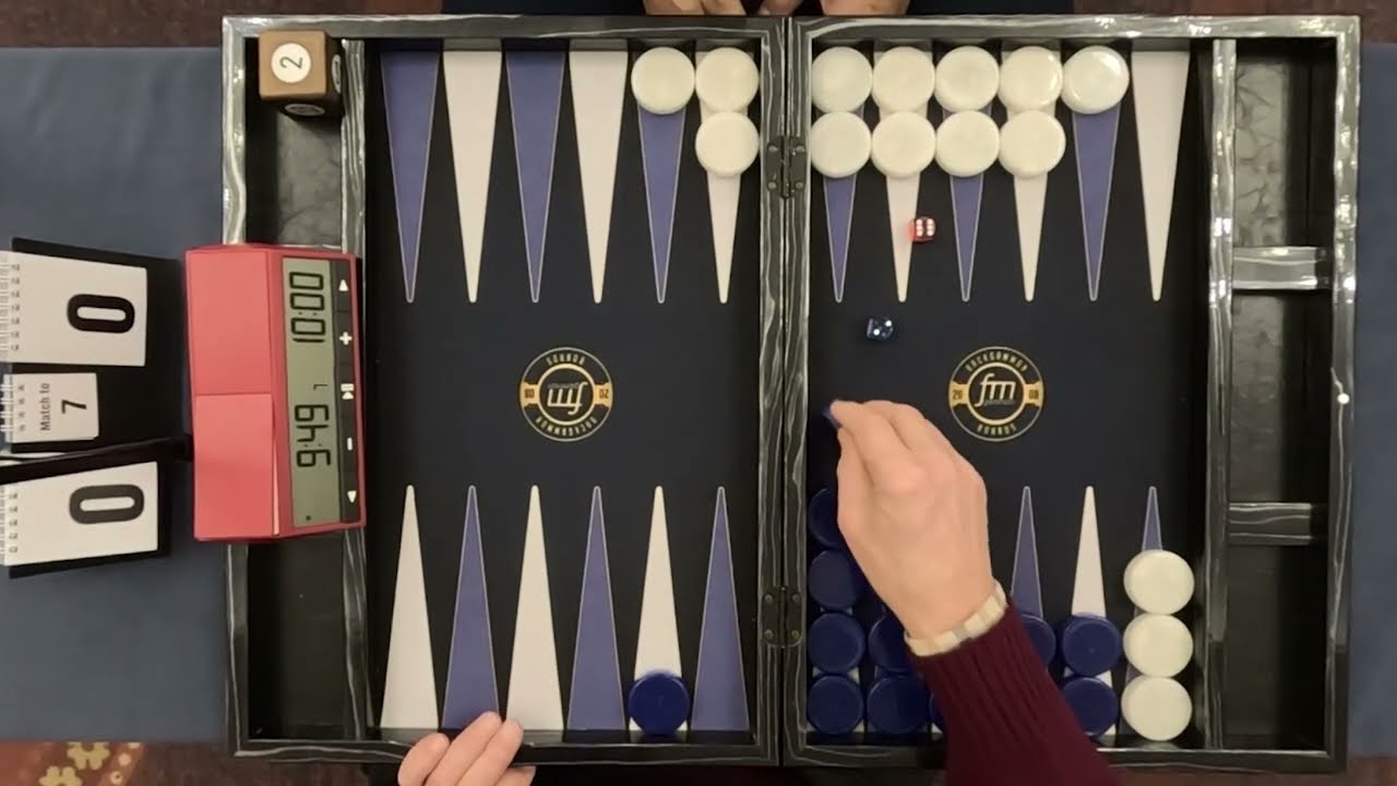 8th Fmgammon - Seyfi Uslubaş (Blue) - Özcan Oranç (White)