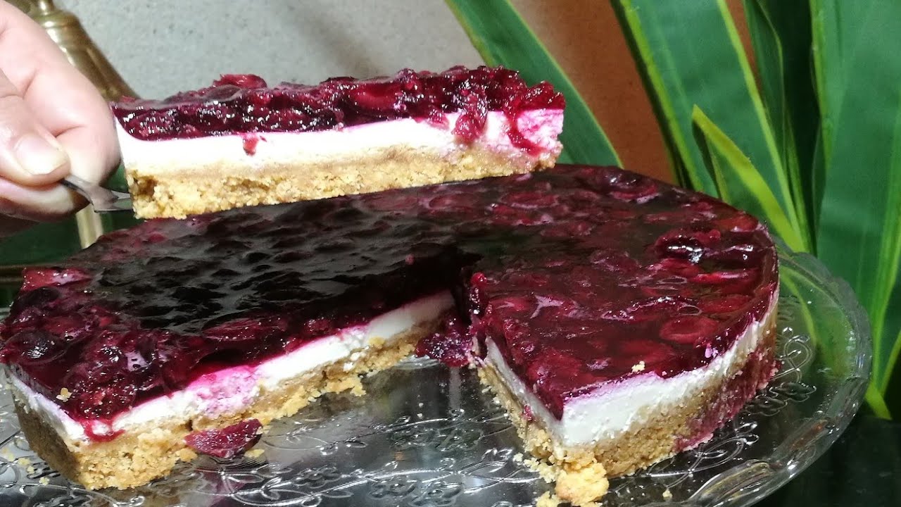 جديد صيف 2020✅: تشيز كيك حب الملوك بدون جبن ولا كريمة بمذاق لا يقاوم 😋😍