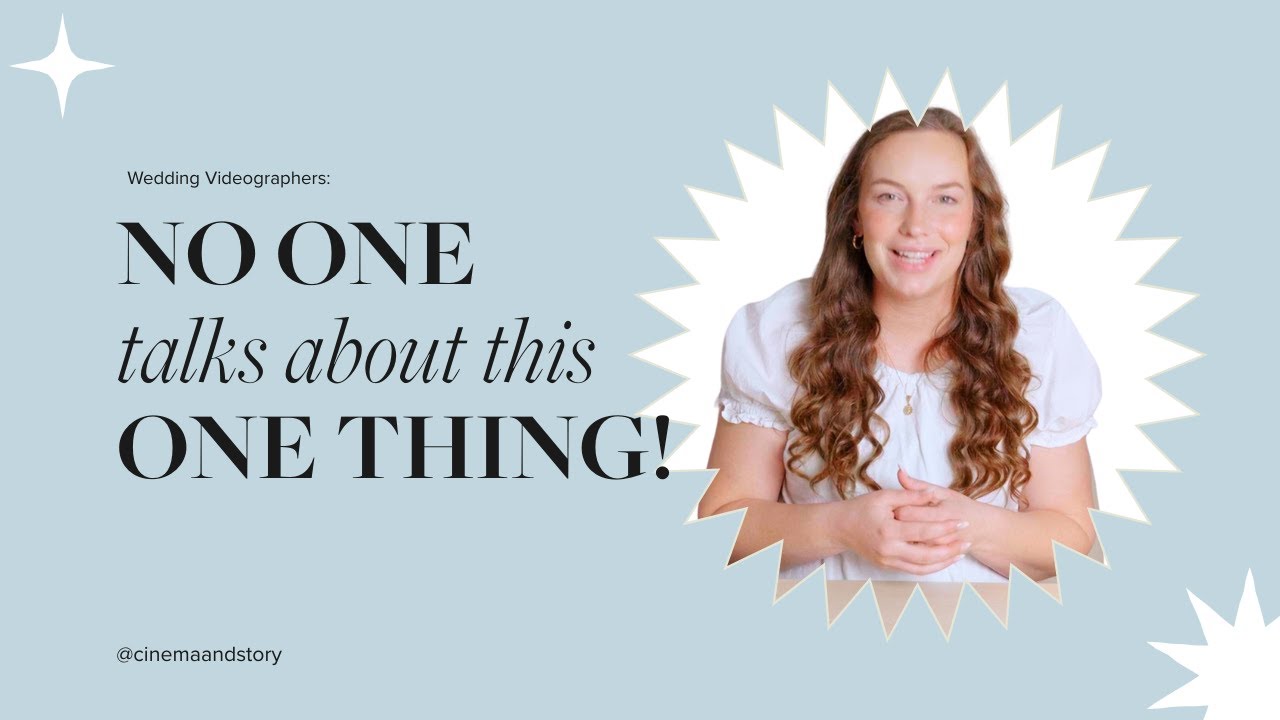 The Biggest Wedding Videography Tip No One Is Talking About