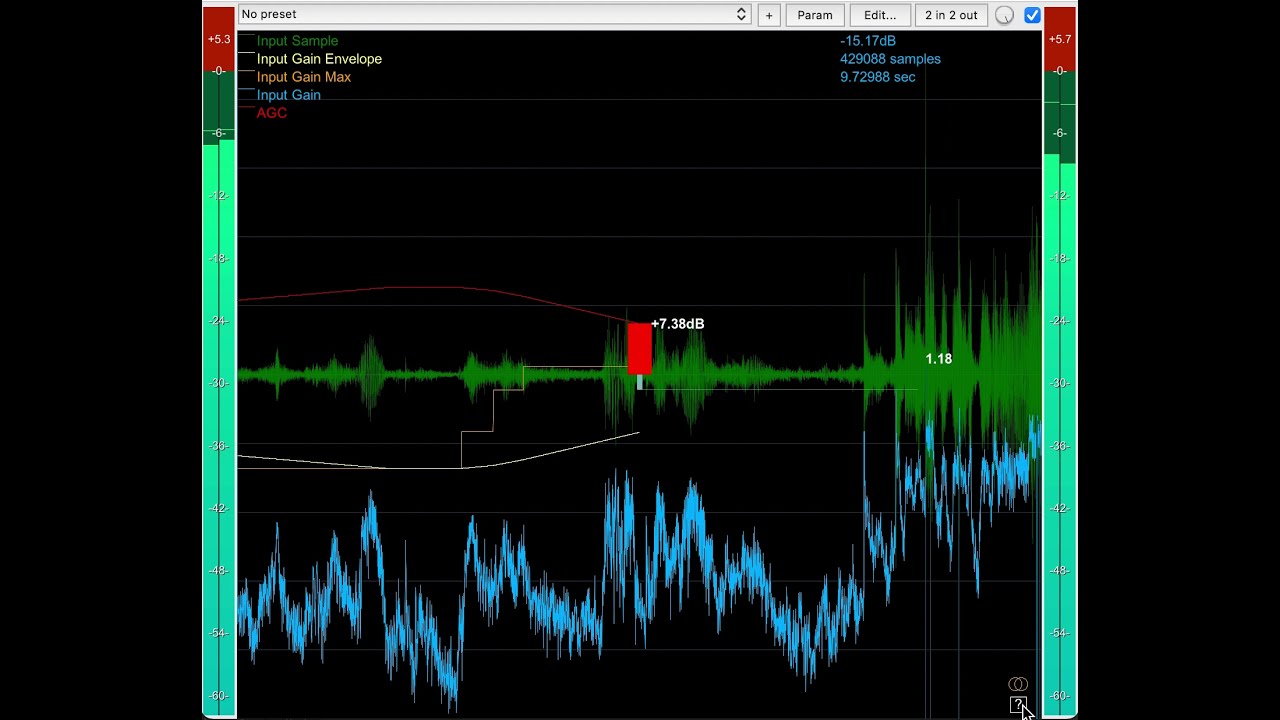 Reaper64 JSFX Automatic Gain Control (AGC)