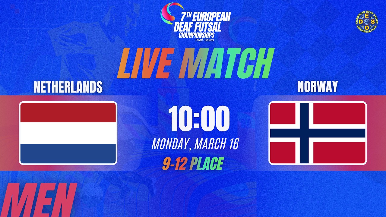 MEN | GAME 26 | GROUP Q.F, 9-16 | NETHERLANDS vs NORWAY