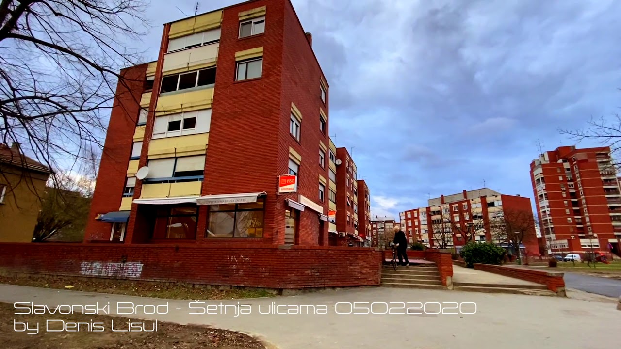 Slavonski Brod - Šetnja ulicama 05022020