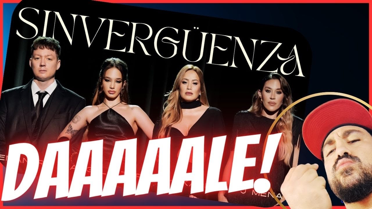 REACCION A Emanero, Karina, J mena, Angela Torres - SINVERGÜENZA (Official Video)