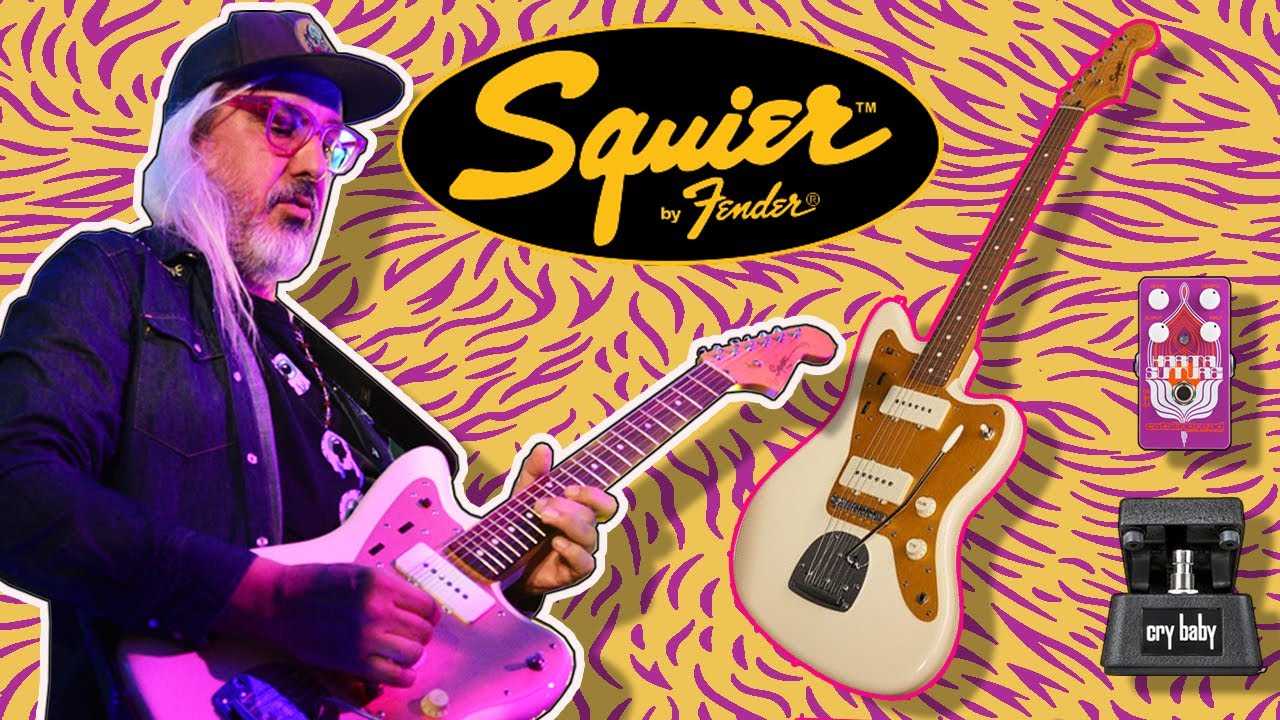 Squier J Mascis Jazzmaster with some Fuzz & Wah