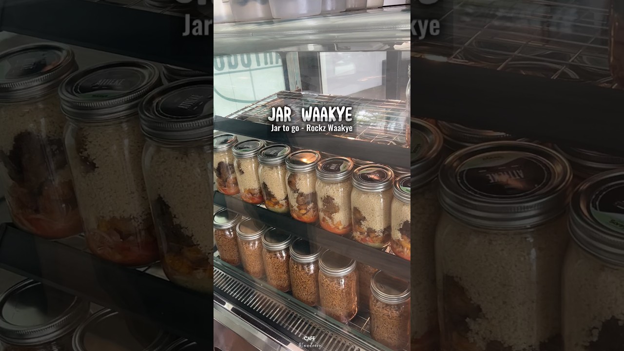 Waakye in a Jar- Accra eats
