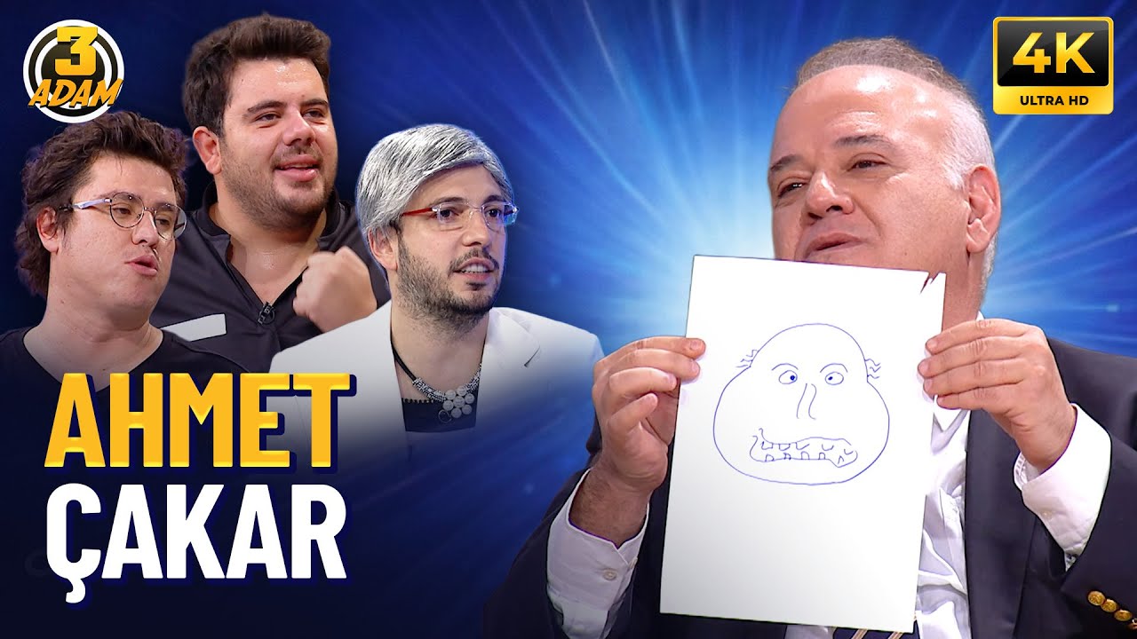 Ahmet Çakar | 3 Adam 4K FULL BÖLÜM