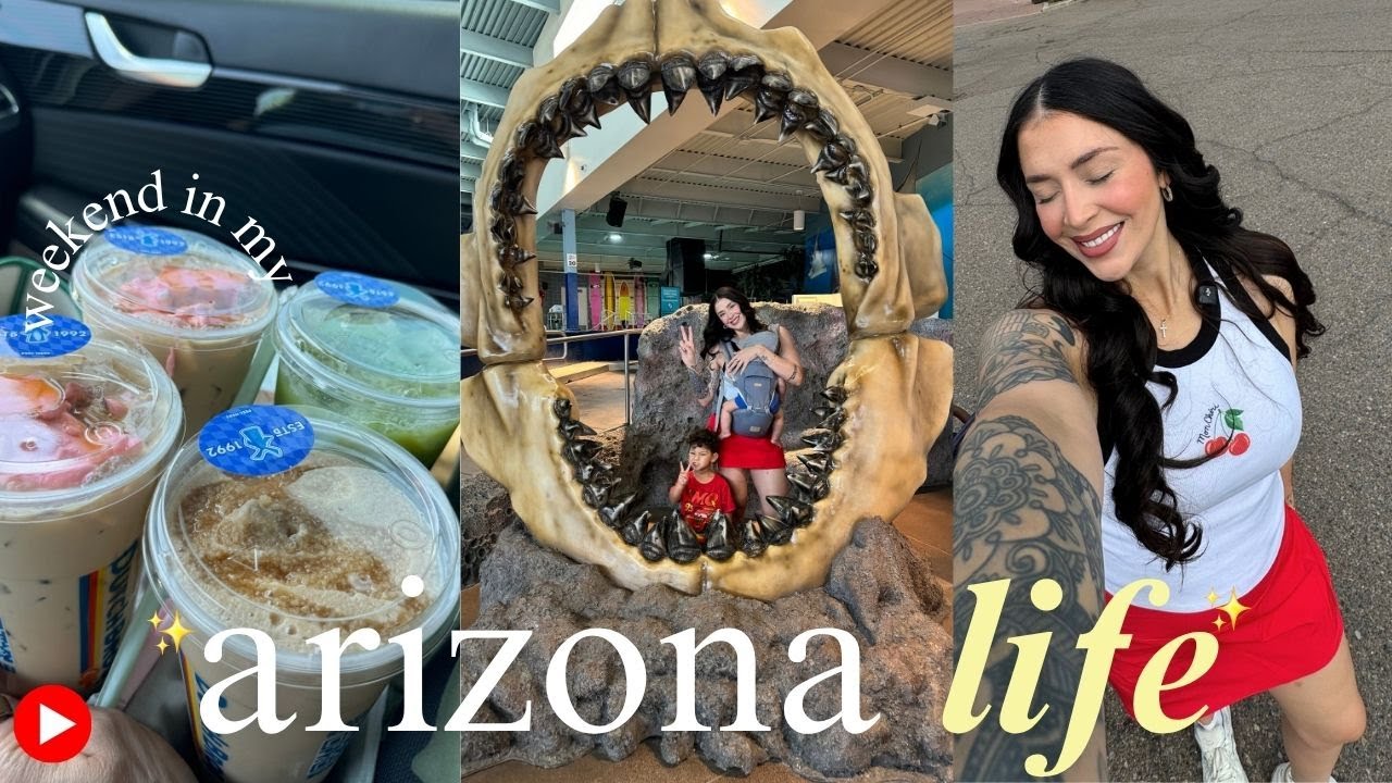 6 hour road trip from LA to AZ 🚗 going to my SISTERS house, AZ with littles & driving w/ 2 babies