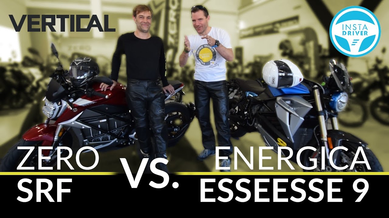 Test Energica SS9 vs Zero SRF 2019- Kampf der elektrischen Giganten!