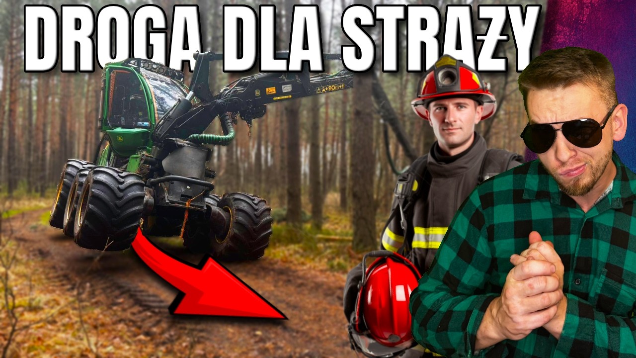 TORUJEMY Drogę Harwesterem John Deere 1170E